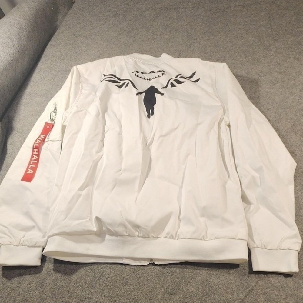 Tokyo Revengers Team Walhalla Bomber Jacket Anime Cosplay Streetwear Mens M - Picture 3 of 8